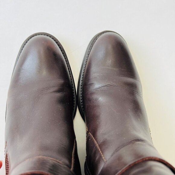 Aquatalia By Marvin Ulrika Leather Motobike boots , brown , Size 8.5-9 - Picture 8 of 13